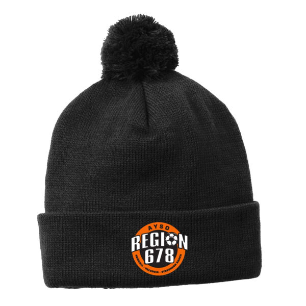 AYSO 678 Beanie - Pom Thumbnail